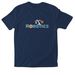 Robotics, a Navy Softstyle Cotton Tee