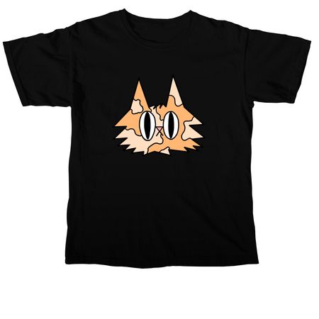 Orange Cat, a Black Comfort Colors Unisex Tee