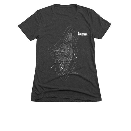 Original Topo Tshirt, a Charcoal Women's Slim Fit Tee