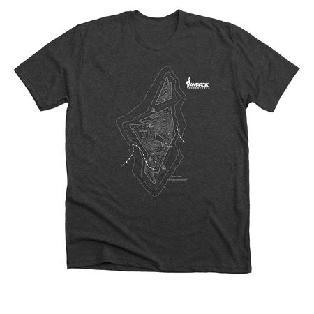 Original Topo Tshirt, a Dark Grey Heather Premium Unisex Tee