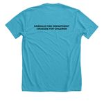 Crusade for Children&nbsp;, a Heather Aqua Premium Unisex Tee (back-view)