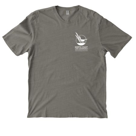 Organic cotton tee, a Driftwood Grey Allmade Organic Cotton Mineral Dye Tee