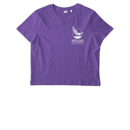 Organic cotton tee, a Purple Love Stanley/Stella Women?s Stella Muser Tee