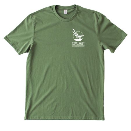 Organic cotton tee, a Olive You Green Allmade Heavyweight Recycled Cotton Tee
