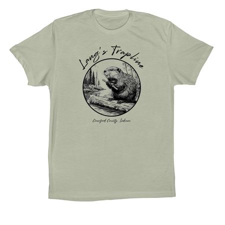 Lang?s Trapline Tee, a Thyme Premium Cotton Tee