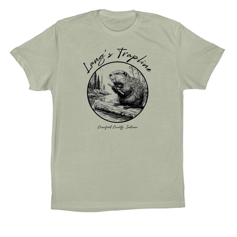 Lang?s Trapline Tee, a Thyme Premium Cotton Tee
