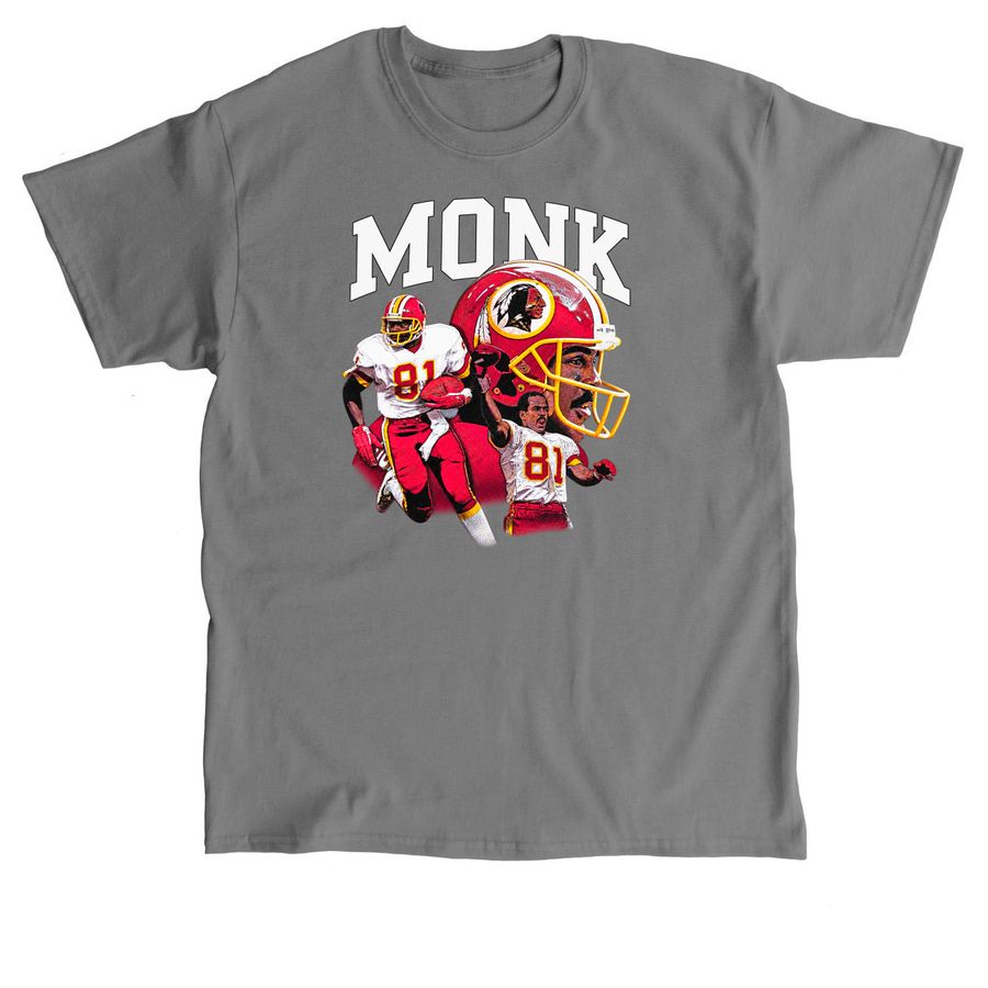 Washington Redskins Monk Merch, a Charcoal Classic Unisex Tee