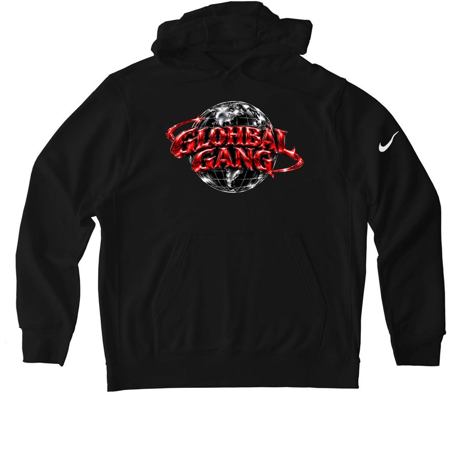 OhNike, a Black Nike Club Fleece Pullover Hoodie