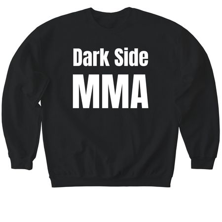 Dark Side MMA&nbsp;, a Black Softstyle Crewneck Sweatshirt