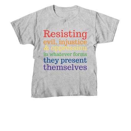 2026 Pride "Snowflake", a Sport Grey Youth Unisex Tee