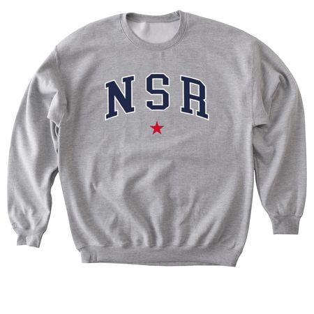 Masada BBG Crew, a Sport Grey Softstyle Crewneck Sweatshirt