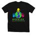 Animal Aid Classic, a Solid Black Blend Premium Unisex Tee