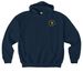 With Love Hoodie, a French Navy Stanley/Stella Cooper Dry Pullover Hoodie