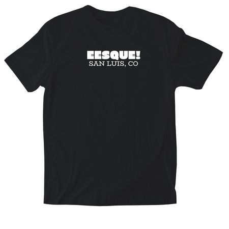 EESQUE SWAG (DARK), a Black Softstyle Cotton Tee