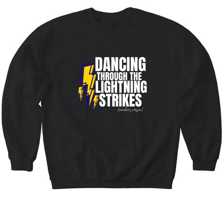 Emmaline?s Entourage 2026, a Black Softstyle Crewneck Sweatshirt