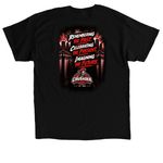 Crusader Homecoming Weekend, a Black Classic Unisex Tee (back-view)