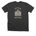 Fort Collins Book Fest Building, a Dark Grey Heather Premium Unisex Tee