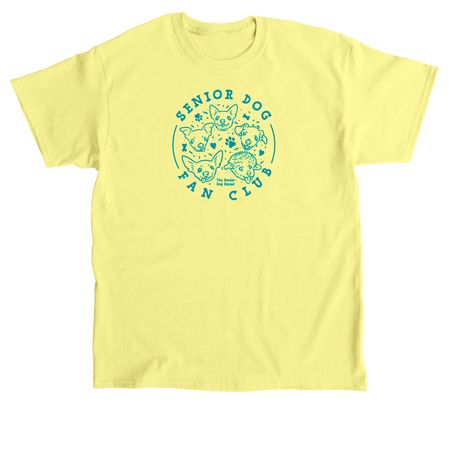 SDS - Senior Dog Fan Club, a Cornsilk Classic Unisex Tee