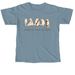 Solstice Animals Tee, a Ice Blue Comfort Colors Unisex Tee