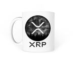 XRP Moon Coffee Mugs, a White Coffee Mug (back-view)