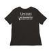 Magnet Celebration 2-Sided Print Shirt, a Black Women?s Relaxed Cotton Tee (back-view)