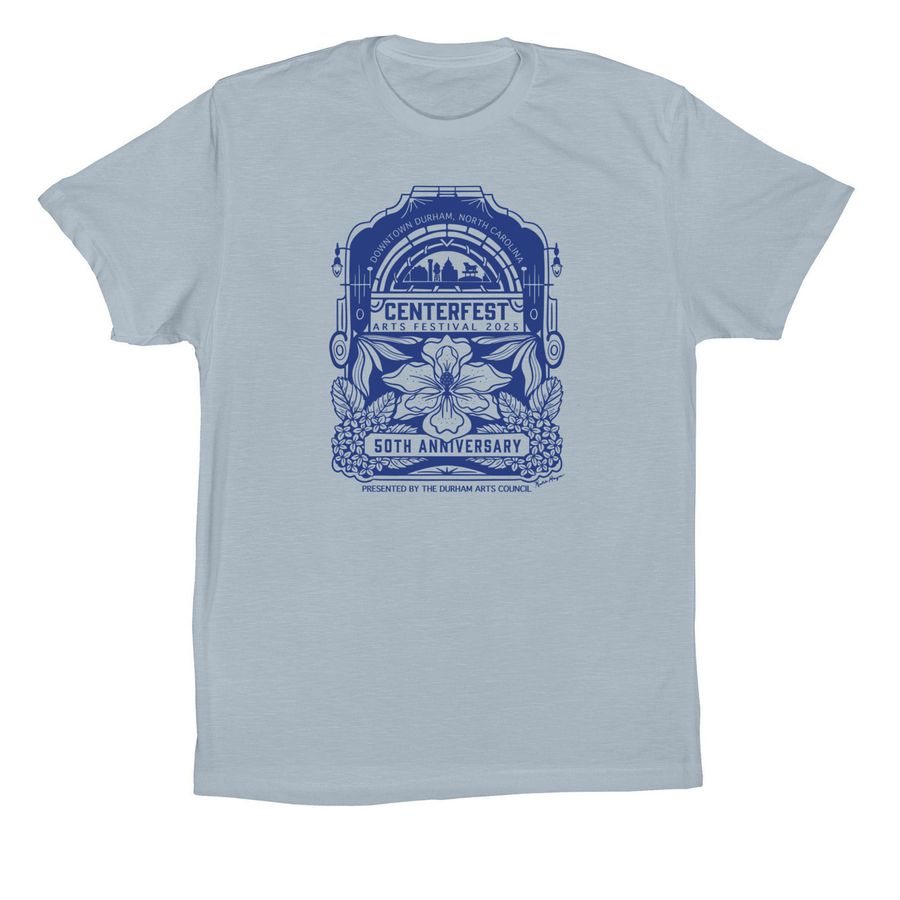 CenterFest 2025 Special Edition, a Light Blue Premium Cotton Tee