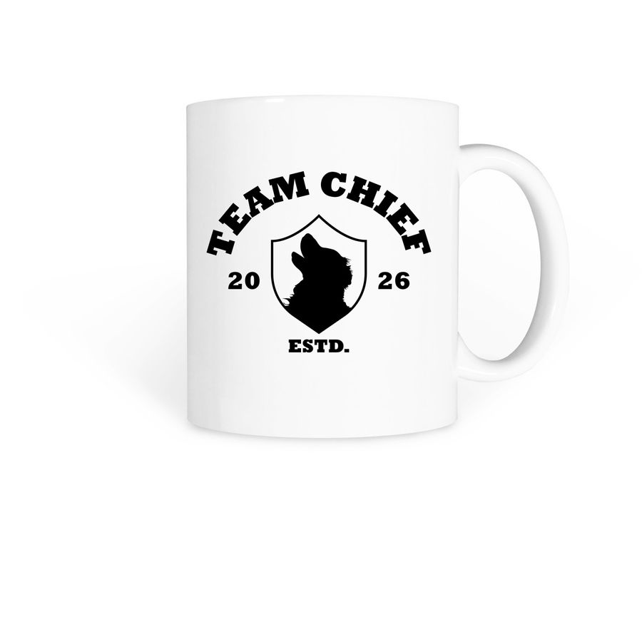 Team Chief Coffee Mug, a White Coffee Mug
