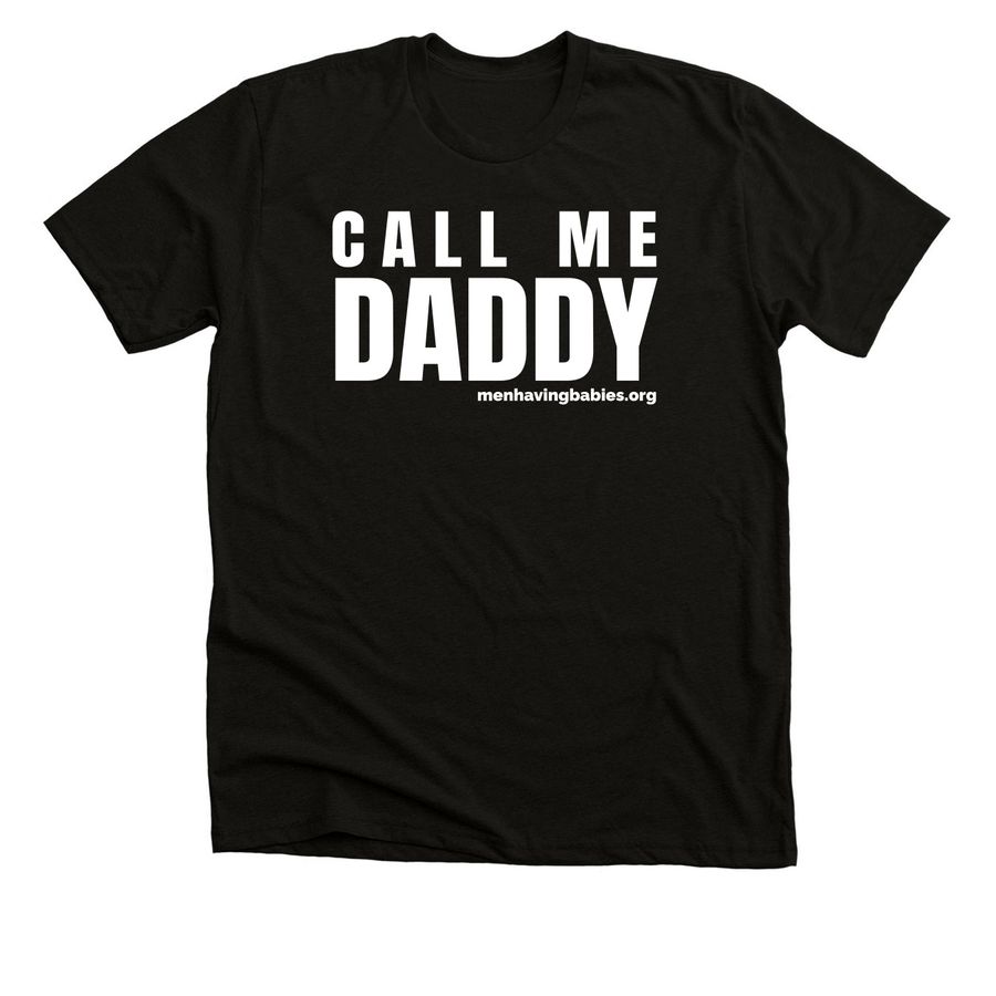 MHB Call Me Daddy Pride 2026 Parents&nbsp;, a Black Heather Premium Unisex Tee