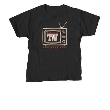 June Show 2026 T-Shirt, a Black Youth Unisex Tee
