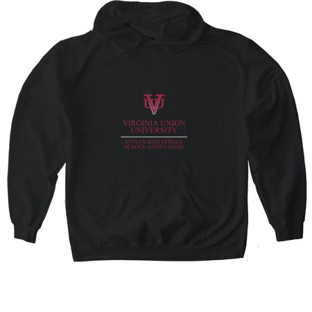 VUU School of Education, a Black Gildan Softstyle Pullover Hoodie