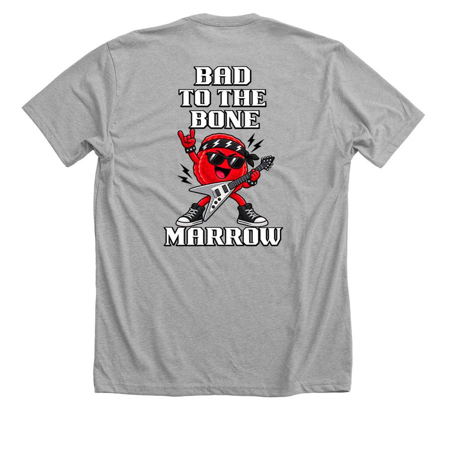 BMT LTN 2026, a Athletic Heather Premium Unisex Tee (back-view)