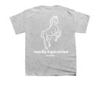 High Quality Clothing, a Sport Grey Youth Unisex Tee (back-view)