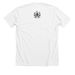 The Book of Life, a Solid White Blend Premium Unisex Tee (back-view)