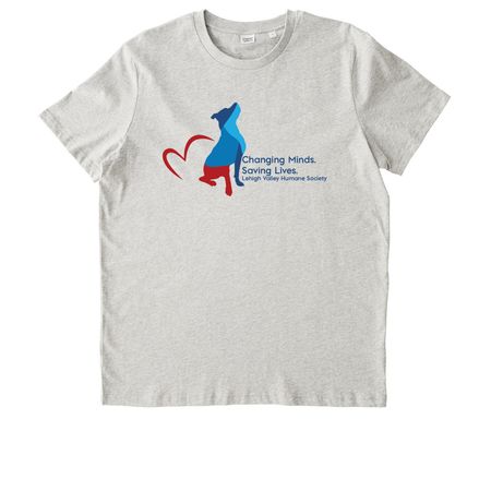Changing Minds. Saving Lives., a Eco Heather Stanley/Stella Unisex Crafter Tee