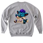 CFC, a Sport Grey Softstyle Crewneck Sweatshirt (back-view)
