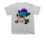 CFC, a Sport Grey Youth Unisex Tee (back-view)