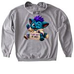 CFC, a Sport Grey Gildan Softstyle Pullover Hoodie (back-view)