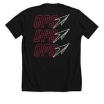 Produce Force Tee, a Solid Black Blend Premium Unisex Tee (back-view)