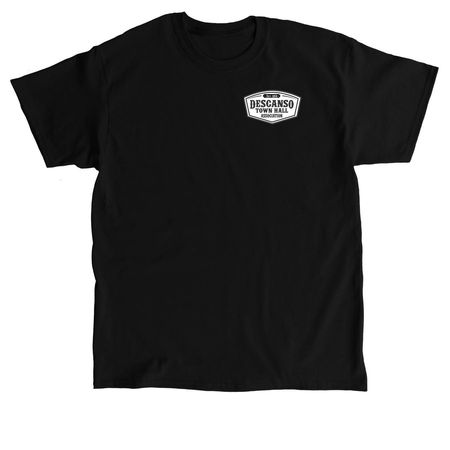 Descanso Town Hall Merch, a Black Classic Unisex Tee