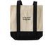 just buy yourself the damn books tote, a Natural/Black Two-Tone Grocery Tote Bag