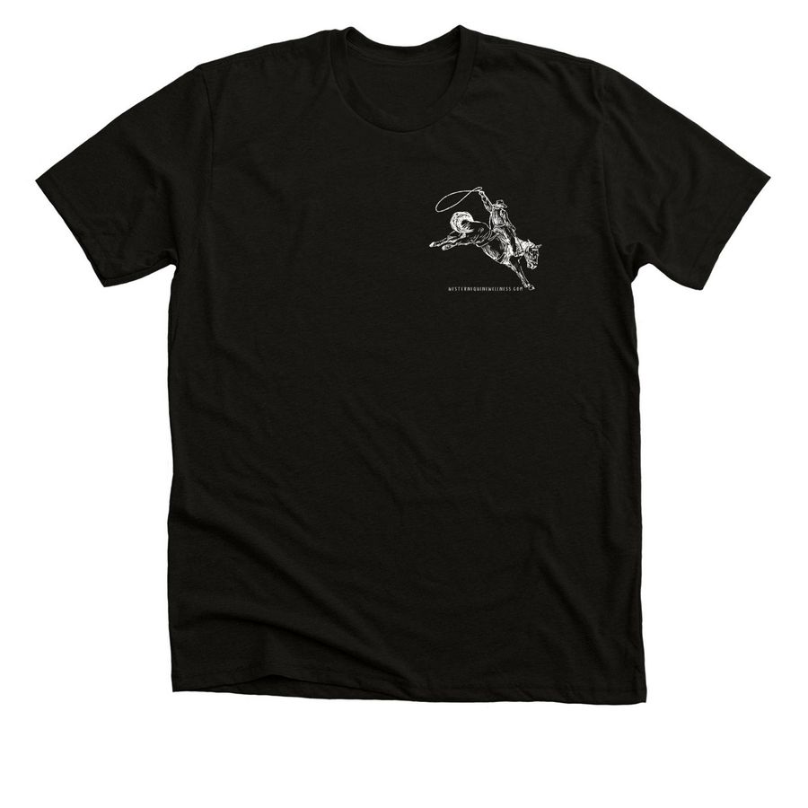 Bear Down, Babe, a Solid Black Blend Premium Unisex Tee