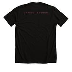 Real Basketball Moms, a Solid Black Blend Premium Unisex Tee (back-view)