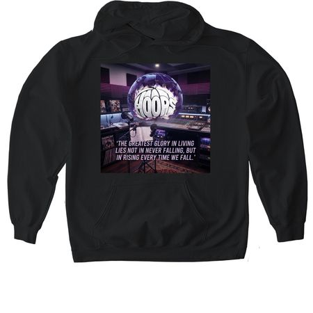 Speak to you, a Black Gildan Softstyle Pullover Hoodie