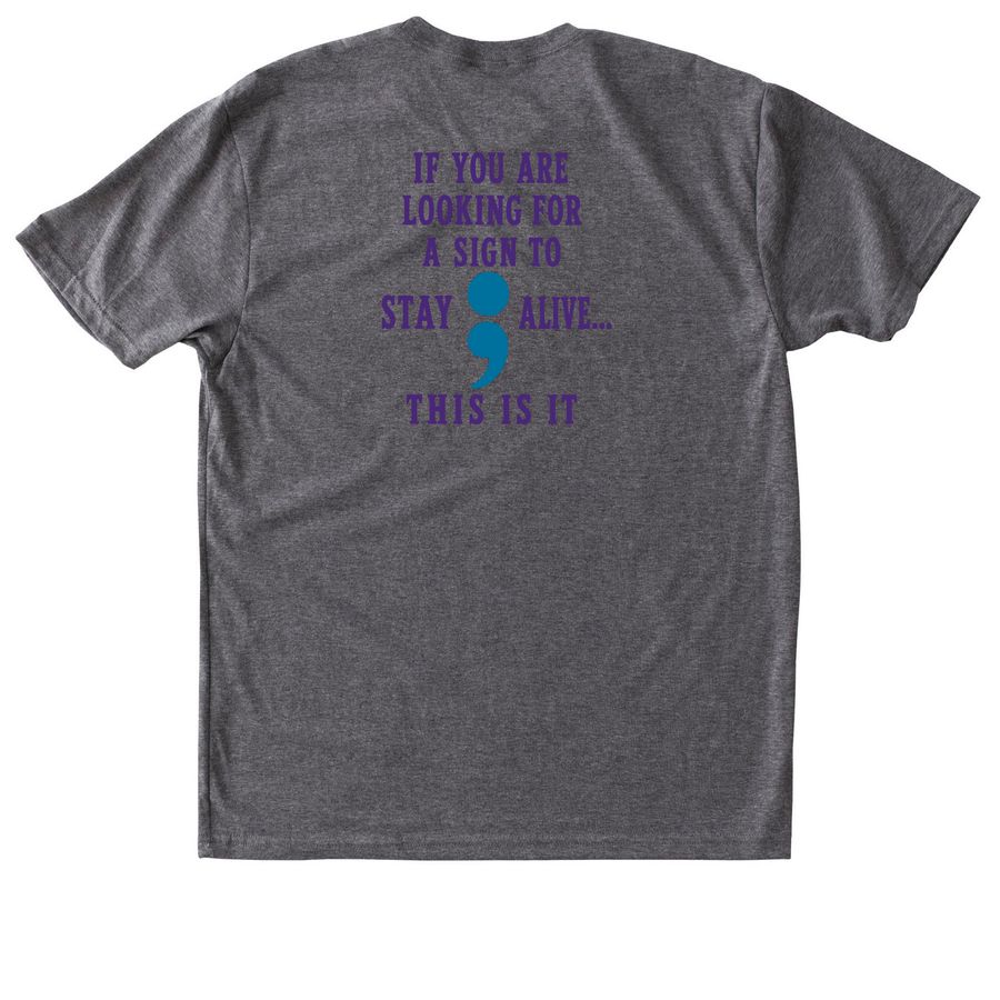 Team Pawsitive Steps&nbsp;, a Premium Heather Triblend Unisex Tee (back-view)