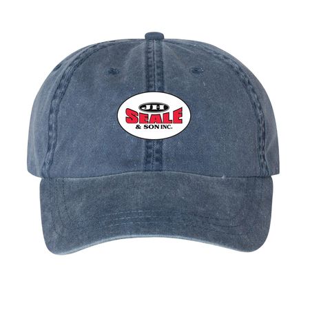Hats&nbsp;&nbsp;, a Navy Printed Pigment Dye Baseball Cap