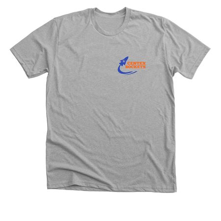 CenTex Rockets Shirts, a Athletic Heather Premium Unisex Tee