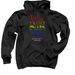 Seven Ages "Love All" Shirt Fundraiser, a Black Pullover Hoodie