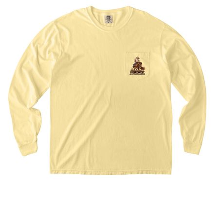 The Robbieisms Collection: Handy as a Pocket&nbsp;, a Butter Comfort Colors Long Sleeve Pocket Tee