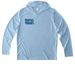 Endless Summer Sun Shirt, a Light Blue UV Performance Long Sleeve Hoodie