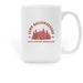 Camp Halloweekend Mug, a White Large Coffee Mug